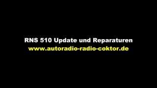 RNS 510 Skoda Columbus Update Kartenupdate Strassenkarten [upl. by Eiramyllek]