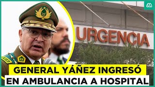 General director de carabineros ingresó en ambulancia al hospital Salió a dar punto de prensa [upl. by Aracal]