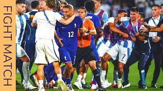 Argentina Vs France fight in Paris olympics 2024 france beat argentina [upl. by Okechuku804]