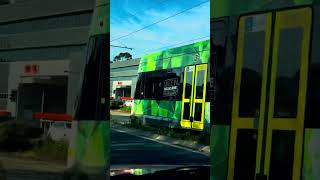 Yarra bombardier flexity swift trams at Bundoora [upl. by Essile]