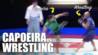 Capoeira vs Wrestling ✓ MMA Superfight [upl. by Hanyaz]