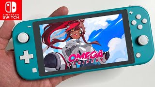 Omega Strikers Nintendo Switch LITE Gameplay [upl. by Alrac591]