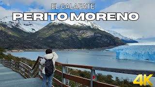 4k Argentina Walking Tour  Perito Moreno Glacier  Parque Nacional Los Glaciares [upl. by Neetsyrk]