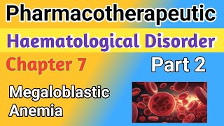 Megaloblastic Anaemia in hindi  Haematological Disorder in hindi  Part 2 [upl. by Tracey640]