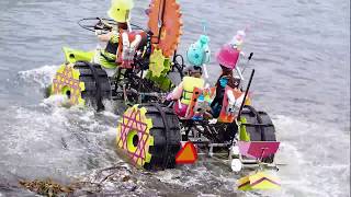 Port Townsend Kinetic Sculpture Race 2017 [upl. by Onilegna]