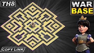 NEW BEST TH8 Base 2020 COC Town Hall 8 TH8 war Base  Clash of Clans [upl. by Amity]