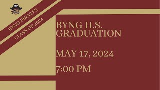 Byng High School Graduation 2024Recorded Version [upl. by Fleisher]