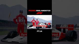 PEORES REGLAMENTOS F1  Pt14 💥 httpsamznto3q5mC8j formula1 automovilismo f1shorts gpf1 [upl. by Kcirevam]