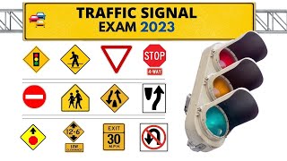 Written Test Study Guide for 2023Traffic signal rules in USA [upl. by Page]