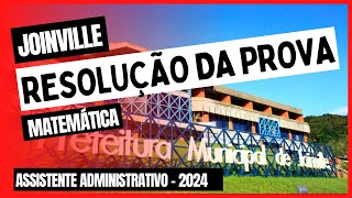 Assistente Administrativo  Prefeitura de Joinville 2024 [upl. by Donielle]