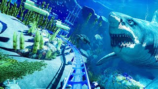 FIRST EVER Underwater Ocean Roller Coaster POV [upl. by Leroi612]