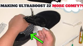 Making The adidas UltraBOOST 22 MORE Comfortable IT WORKED☁😵 [upl. by Lenci880]