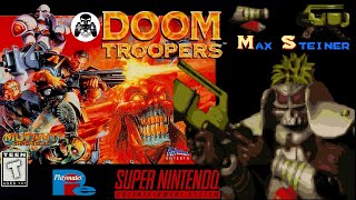 DOOM Troopers Mutant Chronicles Doom Troopers SNES  Max Steiner 60fps [upl. by Nestor]