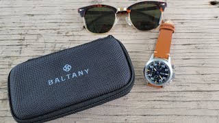 Unboxing Baltany Retro Military Chronograph Watch VK67 Quartz 39MM Dial 10ATM Waterproof [upl. by Hayidan]