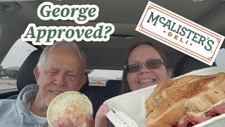 Dads First Time Trying McAlisters Deli🌟Review [upl. by Hermann]