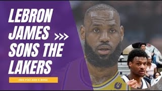 LEBRON JAMES SONS THE LAKERS [upl. by Brebner]