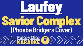 Laufey  Savior Complex Phoebe Bridgers Cover Karaoke [upl. by Ddene486]