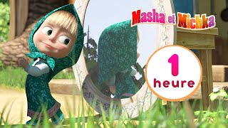 Masha et Michka 👱‍♀️🤗 Rien ne vaut son chez soi 🏡 🎬 Compilation 6 ⏱1 heure 👱‍♀️ Masha and the Bear [upl. by Ahsinek]