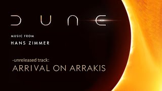 Dune Soundtrack Arrival on Arrakis unreleased amp extended bagpipes Music by Hans Zimmer [upl. by Ahsimrac]