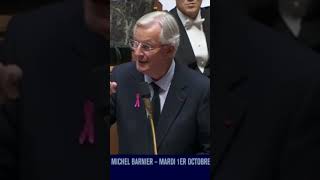 Barnier Vs Attal  discours de politiquer générale du 1er octobre à lAssemblée Nationale [upl. by Cassil]