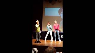 170930 FUNNY BTS PLAYING GAME quotANNYEONG CLEOPATRAquot AT SINCHON M2U FANSIGN [upl. by Aromat]