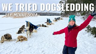 DOGSLEDDING ADVENTURE IN NORTHERN MINNESOTA [upl. by Ken]