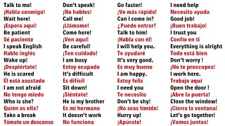 Escucha estas 100 Frases para hablar Inglés y Español como un Nativo [upl. by Rojam6]