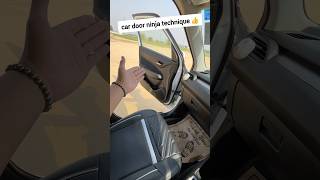 कार का door बंद करने की ninja technique 👍  car door wont close  wagonoctane shorts [upl. by Sill]