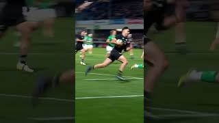 The perfect crosskick allblacks rugby skills [upl. by Kariv]