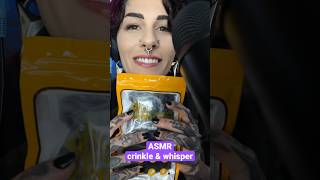 ASMR Crinkle Unboxing amp Whispers asmrunboxing asmrsounds asmrshorts asmrcrinkles asmr [upl. by Sedecrem]