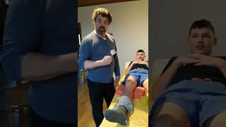 Schwellung Knie Verletzung Knie [upl. by Bundy]