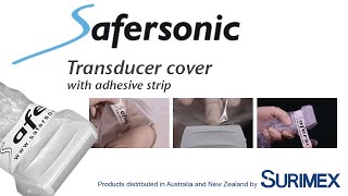 Surimex SaferSonic cover transducer cover with adhesive strip IFU [upl. by Ellinehc559]