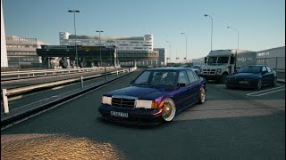 Mercedes 190e Evo ile Çıtırdan Gazlama  Asettocorsa [upl. by Ailene]