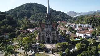 Petrópolis  RJ 4K Footage aerial [upl. by Llednav]