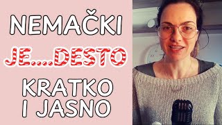 NEMAČKI  JE DESTO  KRATKO I JASNO [upl. by Ahsinelg928]