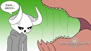 MONSTER HUNTER WORLD This thumbnail raises a question [upl. by Rossing]