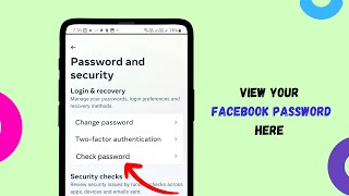 How to find out my Facebook password [upl. by Tessi]