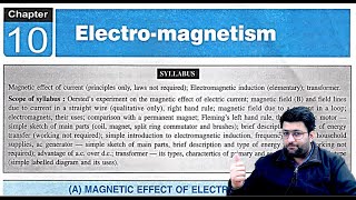 Electromagnetism Unveiled in ONE SHOT  Class 10 ICSE Physics Explained [upl. by Anirtik551]