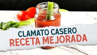 🍅 Como HACER Clamato Casero 100 Natural  RECETA para Negocios [upl. by Kimberlyn914]