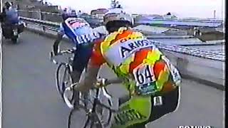 Milano  Sanremo 1991 CChiappucciRSorensenEVanderaerden [upl. by Moffat669]