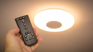 LED Ceiling Light with Bluetooth Speaker  LivaronLux from Lidl [upl. by Ramedlav]