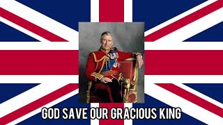 God Save The King  UK National Anthem for King Charles III  With Lyrics [upl. by Lsil]