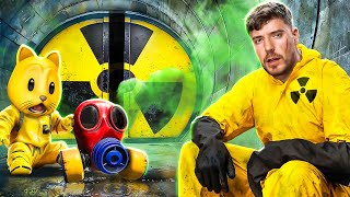 Survive 100 Days In Nuclear Bunker Win 500000 Reaction [upl. by Raybourne]