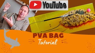 PVA BAG végszerelék készítése PVA BAG töltése PVA BAG tutorial [upl. by Aicsila826]