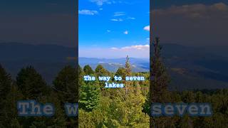 The way to seven Rila lakes travel bulgaria tourism shorts [upl. by Beauchamp]