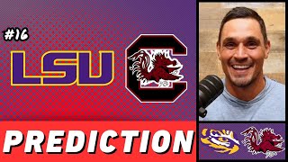 LSU vs South Carolina PREDICTION [upl. by Nifares]