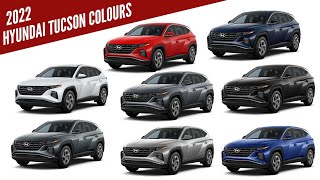 2022 Hyundai Tucson SE  All Colour Options  Images  AUTOBICS [upl. by Sungam]