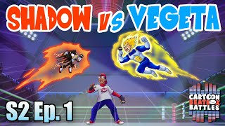 Shadow Vs Vegeta  Cartoon Beatbox Battles [upl. by Adnirol]