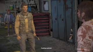 Javi Fights David Episode 5 The Walking Dead A New Frontier [upl. by Marcus]