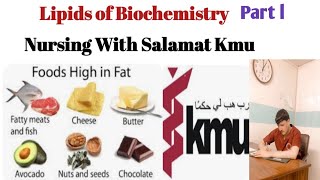 Lipids of Biochemistry part l for nursing and medical students in simple method [upl. by Obara]